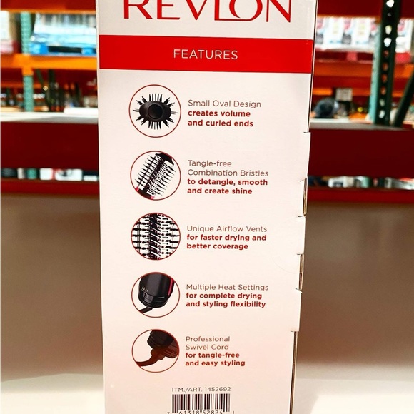 Revlon One-Step Volumizer Blowdry Brush Titanium Max Edition, Costco Exclusive - Picture 7 of 14